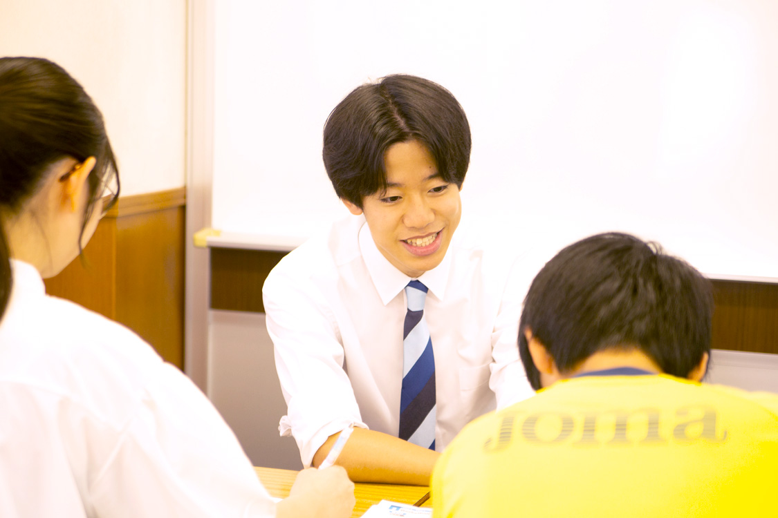 入塾して間もない生徒への手厚いフォロー